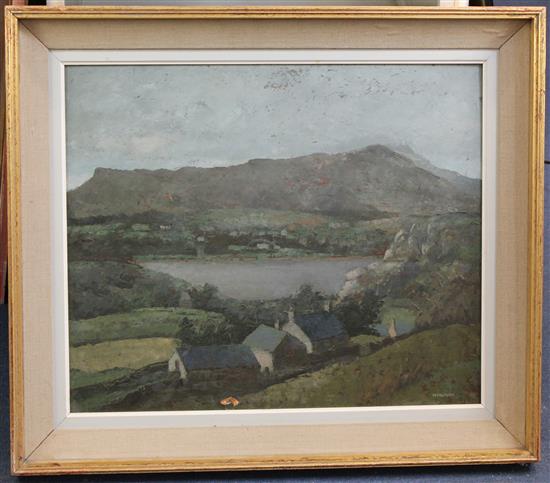 Harold Workman (1897-1975) Talsanau, North Wales, 20 x 24in.